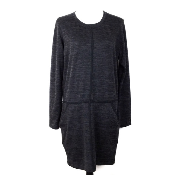 Athleta Destiny Sweatshirt Dress Size Medium - Picture 2 of 6
